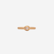 Diamond Mini Astra Ring in Gold Vermeil