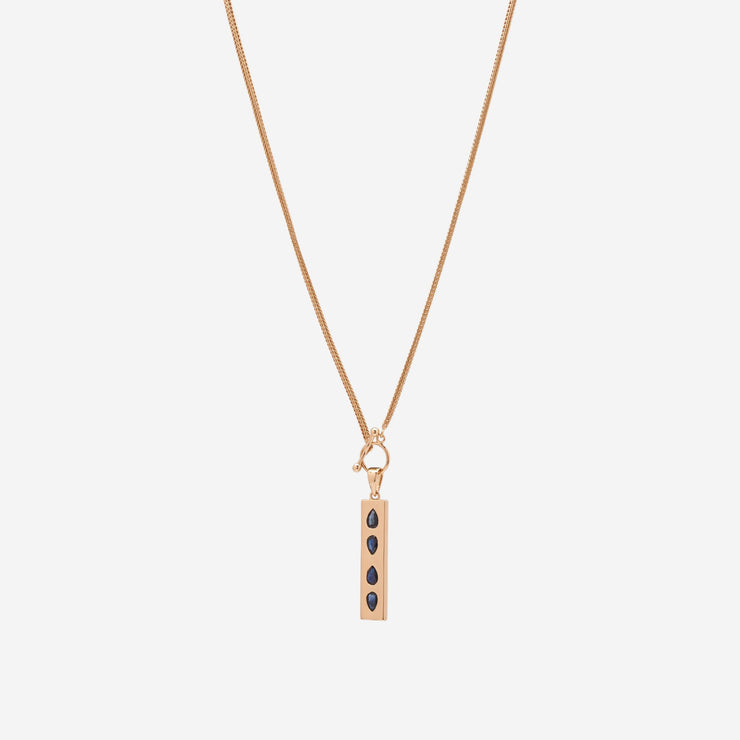 Tears of the gods Necklace in Gold Vermeil